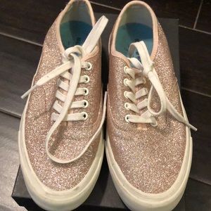 SeaVees for J.Crew pink and white sparkle.